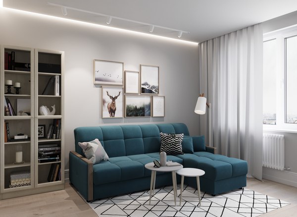 Диван угловой Moon Family 125 / MF012537