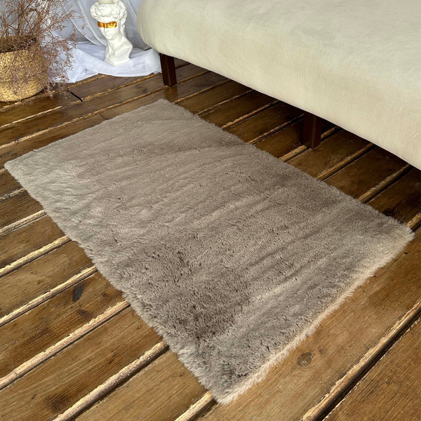 Коврик Shahintex Меховой 67x130 / 862931