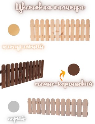 Изгородь декоративная Четыре Солнца S