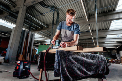 Профессиональная эксцентриковая шлифмашина Metabo SXE 450 TurboTec