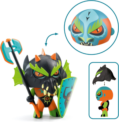 Фигурка коллекционная Djeco Arty Toys Рыцарь Драк / DJ06712