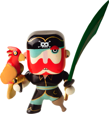 Фигурка коллекционная Djeco Arty Toys Пират Сэм / DJ06816 - фото