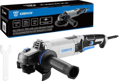 Угловая шлифовальная машина Deko AG1500-D1 Pro / 083-1028