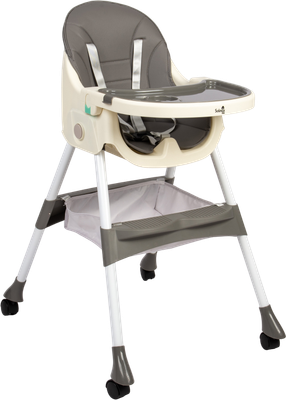 Стульчик для кормления Solmax&Kids HW97965 (темно-серый) - фото