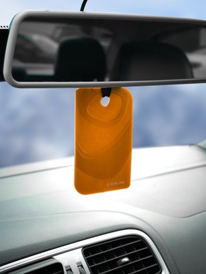 Ароматизатор автомобильный Airline Card Perfume Wood and Leather / AFCA304