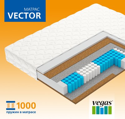 Матрас Vegas Vector 160x186 - фото