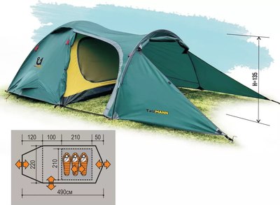 Палатка TauMANN Tramp 3 / 05221