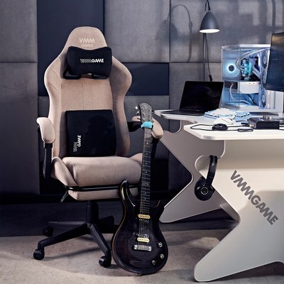 Кресло геймерское Vmmgame Throne New Era / OT-B31-VRCO-NE (велюр, капучино)