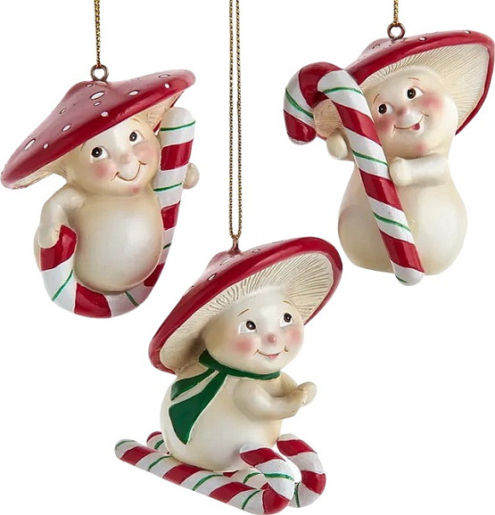 Елочная игрушка Kurt S. Adler Грибочек со сладостью / MLM0012