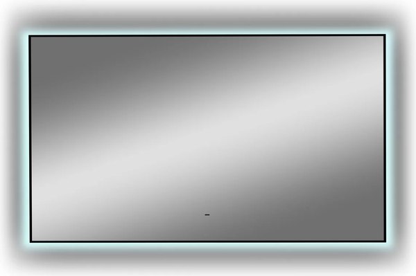 Зеркало Континент Amer Black Led 120x70