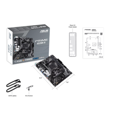 Материнская плата Asus Prime A520M-R (90MB1H60-M0EAY0)