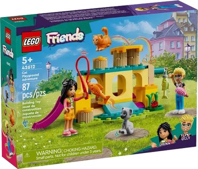 Конструктор Lego Friends Приключение на игровой площадке для кошек 42612 - фото