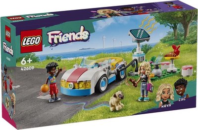 Конструктор Lego Friends Электромобиль и зарядное устройство 42609 - фото