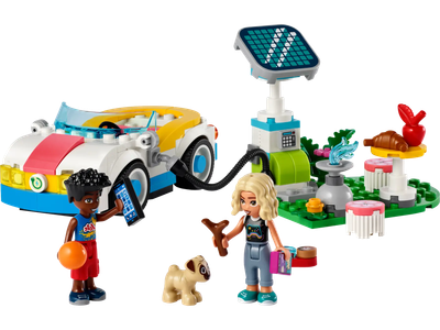 Конструктор Lego Friends Электромобиль и зарядное устройство 42609