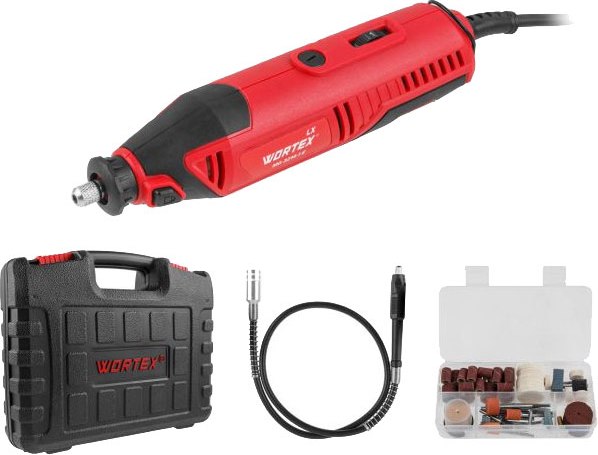 Гравер Wortex LX MG 3214-1 E + аксессуары 10000-35000 об/мин,цанги 3.0/3.2 - фото
