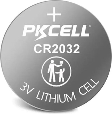 Комплект батареек Pkcell CR2032 3V / CR2032-5B