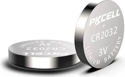Комплект батареек Pkcell CR2032 3V / CR2032-5B