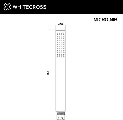 Лейка ручного душа Whitecross MICRO-NIB
