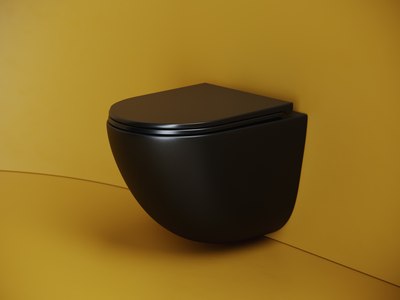 Унитаз подвесной Ceramica Nova Vogue CN4008TMB