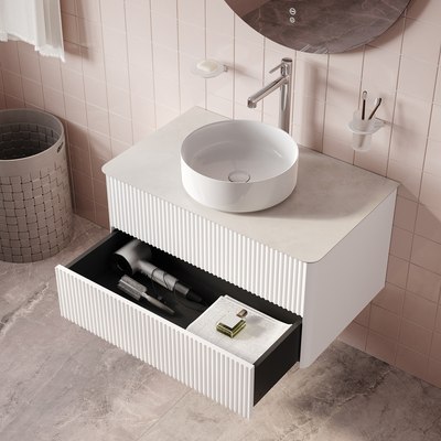 Тумба под умывальник IDDIS Aiger AIG80W0i95 (белый)