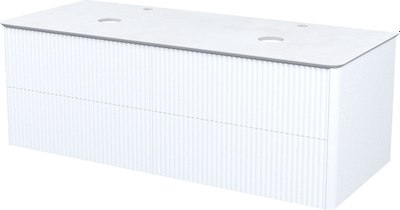 Тумба под умывальник IDDIS Aiger AIG12W0i95 (белый) - фото