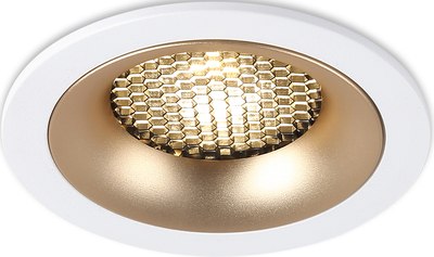 Точечный светильник Ambrella TN102723 WH/GD - фото