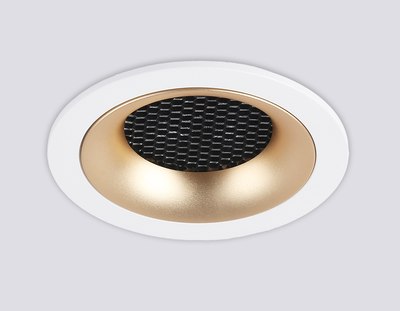 Точечный светильник Ambrella TN102723 WH/GD