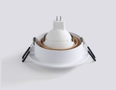 Точечный светильник Ambrella TN102723 WH/GD