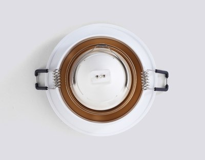 Точечный светильник Ambrella TN102723 WH/GD