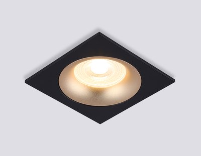 Точечный светильник Ambrella TN102730 BK/GD