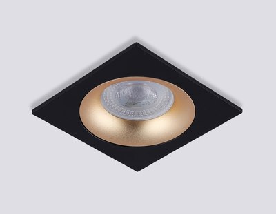 Точечный светильник Ambrella TN102730 BK/GD