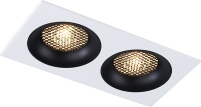 Точечный светильник Ambrella TN102732/2 WH/BK - фото