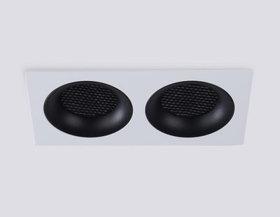 Точечный светильник Ambrella TN102732/2 WH/BK