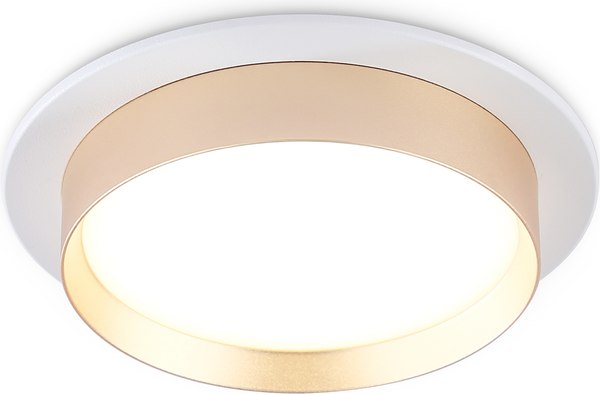 Точечный светильник Ambrella TN5226 WH/GD - фото