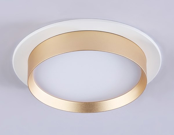 Точечный светильник Ambrella TN5226 WH/GD