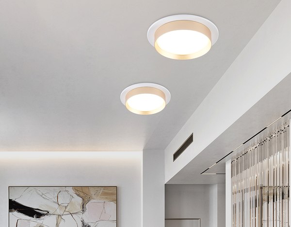 Точечный светильник Ambrella TN5226 WH/GD