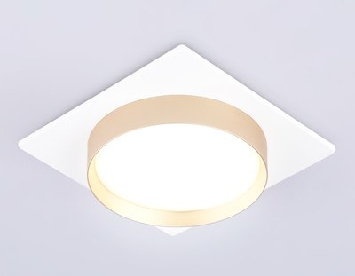 Точечный светильник Ambrella TN5230 WH/GD