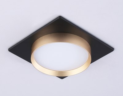 Точечный светильник Ambrella TN5232 BK/GD