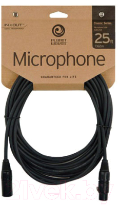 Удлинитель кабеля Planet Waves PW-CMIC-25