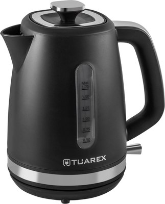 Электрочайник Tuarex TK-8006 (черный/стальной) - фото