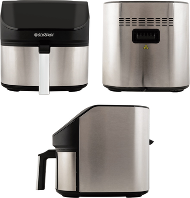 Аэрогриль Endever Skyline AF-129 (черный/стальной)