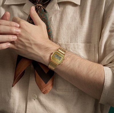 Часы наручные унисекс Casio A-158WEGV-9A