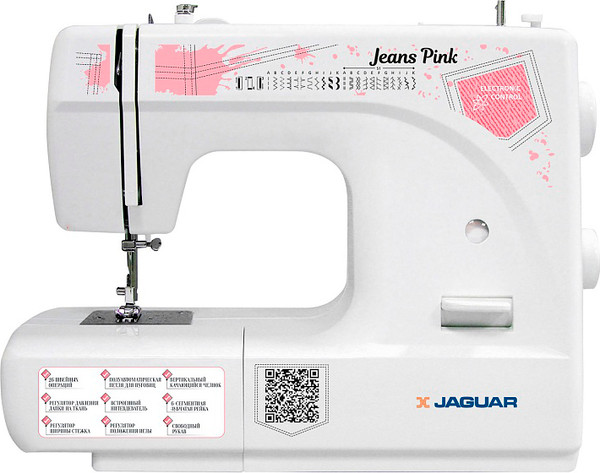 Швейная машина Jaguar Jeans Pink - фото