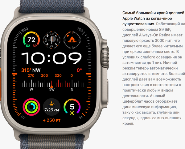 Умные часы Apple Watch Ultra 2 LTE 49mm / MX4V3