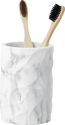 Стакан для зубной щетки и пасты FORA White Rock FOR-WRK044 - фото