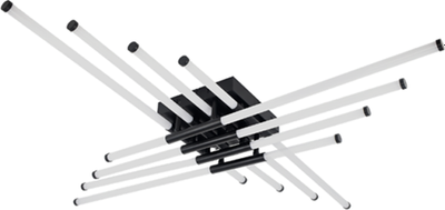 Потолочный светильник Mirastyle XL-60268/8 BK - фото