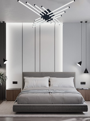 Потолочный светильник Mirastyle XL-60268/8 BK