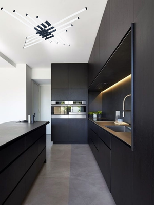 Потолочный светильник Mirastyle XL-60268/8 BK