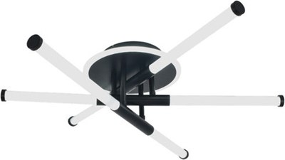 Потолочный светильник Mirastyle XL-80011/3+1 BK - фото