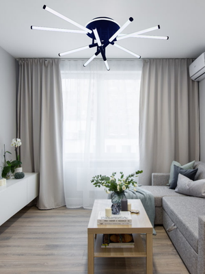 Потолочный светильник Mirastyle XL-80011/5+1 BK